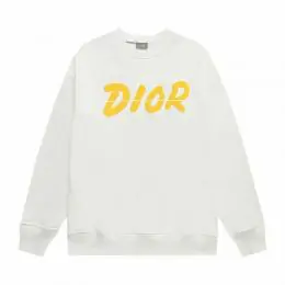 christian dior sweatshirt manches longues pour unisexe s_124473b